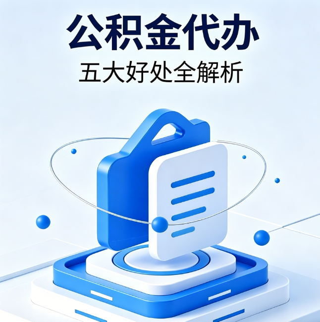 绵阳公积金代办到底值不值？这5大好处让你少走弯路